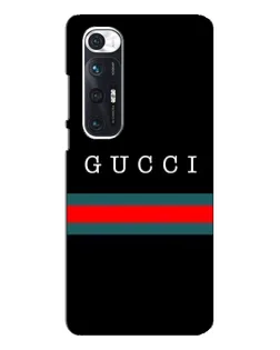Чехол для Xiaomi Mi 10s с картинкой «Gucci — красный пояс»