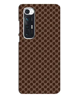 Чехол для Xiaomi Mi 10s с картинкой «Gucci — шоколадная сетка»