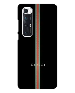 Чехол для Xiaomi Mi 10s с картинкой «Gucci — строгая линия»