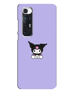 Чехол для Xiaomi Mi 10s с картинкой «Kuromi — фиолетовый минимализм»