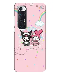 Чехол для Xiaomi Mi 10s с картинкой «My Melody и Kuromi»