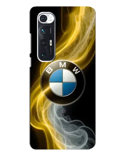 Чехол для Xiaomi Mi 10s с картинкой «Золотистый дым BMW»