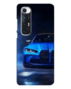 Чехол для Xiaomi Mi 10s с картинкой «Голубая BMW M4» Чехол для Xiaomi Mi 10s с картинкой «Голубая BMW M4»