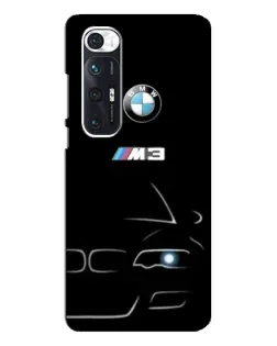 Чехол для Xiaomi Mi 10s с картинкой «Минималистичный принт BMW M3» Чехол для Xiaomi Mi 10s с картинкой «Минималистичный принт BMW M3»