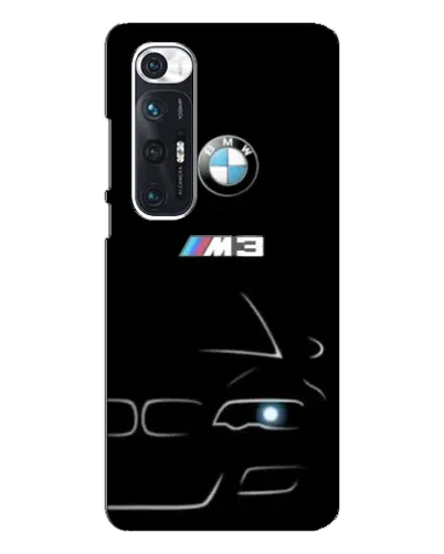 Чехол для Xiaomi Mi 10s с картинкой «Минималистичный принт BMW M3»