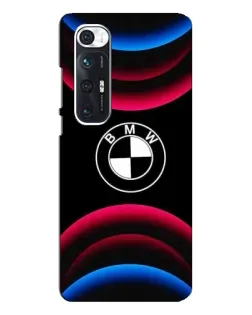 Чехол для Xiaomi Mi 10s с картинкой «Логотип BMW и неоновые дуги» Чехол для Xiaomi Mi 10s с картинкой «Логотип BMW и неоновые дуги»