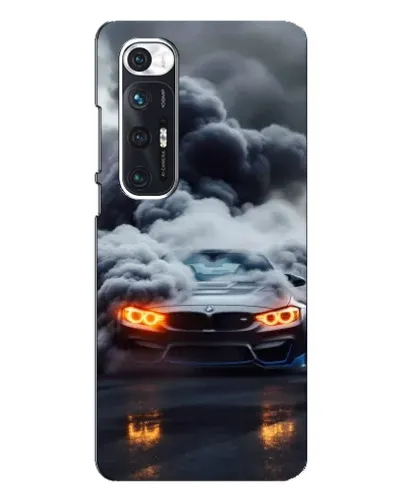 Чехол для Xiaomi Mi 10s с картинкой «BMW в дыму»