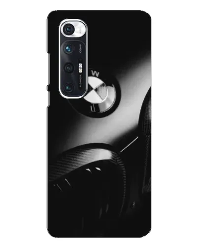 Чехол для Xiaomi Mi 10s с картинкой «Эмблема BMW — макро»
