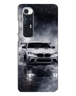 Чехол для Xiaomi Mi 10s с картинкой «BMW сквозь туман» Чехол для Xiaomi Mi 10s с картинкой «BMW сквозь туман»