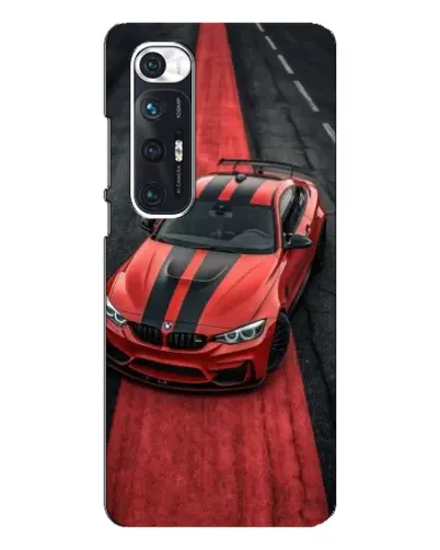 Чехол для Xiaomi Mi 10s с картинкой «BMW на красной дорожке»