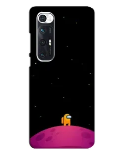Чехол для Xiaomi Mi 10s с картинкой «Одинокий герой на планете»
