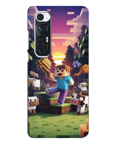 Чехол для Xiaomi Mi 10s с картинкой «Стив на ферме» Чехол для Xiaomi Mi 10s с картинкой «Стив на ферме»