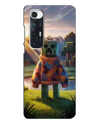 Чехол для Xiaomi Mi 10s с картинкой «Крипер в свитере» Чехол для Xiaomi Mi 10s с картинкой «Крипер в свитере»