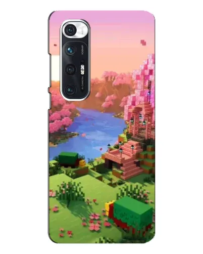 Чехол для Xiaomi Mi 10s с картинкой «Розовое дерево Minecraft» Чехол для Xiaomi Mi 10s с картинкой «Розовое дерево Minecraft»