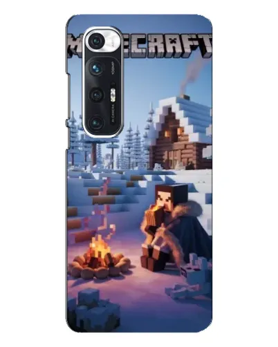Чехол для Xiaomi Mi 10s с картинкой «Зимний Minecraft» Чехол для Xiaomi Mi 10s с картинкой «Зимний Minecraft»