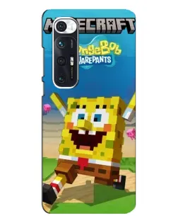 Чохол для Xiaomi Mi 10s з картинкою «Губка Боб Minecraft» Чохол для Xiaomi Mi 10s з картинкою «Губка Боб Minecraft»