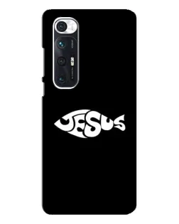 Чехол для Xiaomi Mi 10s с картинкой «Рыба Jesus»