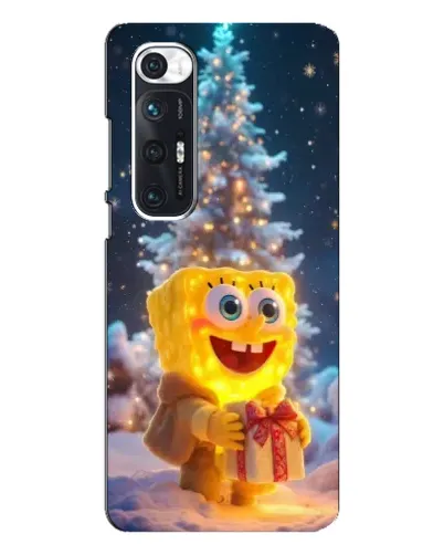 Чехол для Xiaomi Mi 10s с картинкой «Рождественский Спанч Боб» Чехол для Xiaomi Mi 10s с картинкой «Рождественский Спанч Боб»