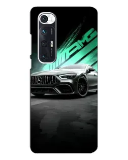 Чехол для Xiaomi Mi 10s с картинкой «Темный Mercedes AMG»