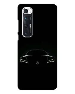Чехол для Xiaomi Mi 10s с картинкой «Mercedes — силуэт авто» Чехол для Xiaomi Mi 10s с картинкой «Mercedes — силуэт авто»