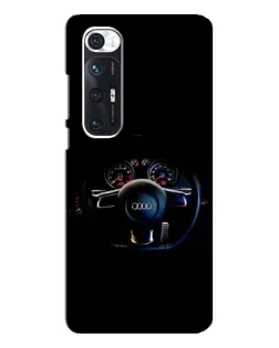 Чехол для Xiaomi Mi 10s с картинкой «Салон Audi — руль» Чехол для Xiaomi Mi 10s с картинкой «Салон Audi — руль»
