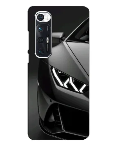 Чехол для Xiaomi Mi 10s с картинкой «Lamborghini фары детализация»