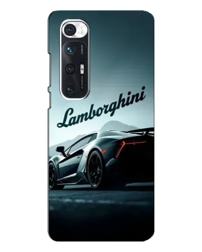 Чехол для Xiaomi Mi 10s с картинкой «Классическая надпись Lamborghini»