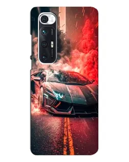 Чехол для Xiaomi Mi 10s с картинкой «Lamborghini красный дым» Чехол для Xiaomi Mi 10s с картинкой «Lamborghini красный дым»