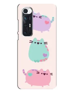 Чохол для Xiaomi Mi 10s з картинкою «Pusheen тріо» Чохол для Xiaomi Mi 10s з картинкою «Pusheen тріо»