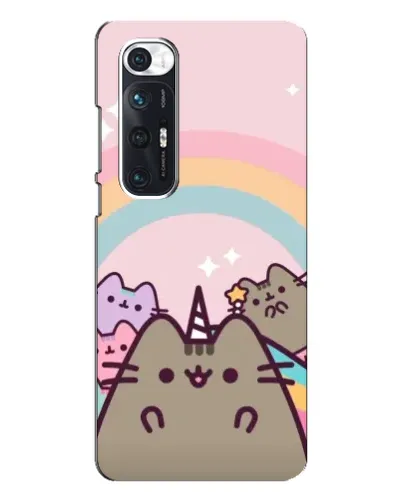 Чехол для Xiaomi Mi 10s с картинкой «Единорог Pusheen»