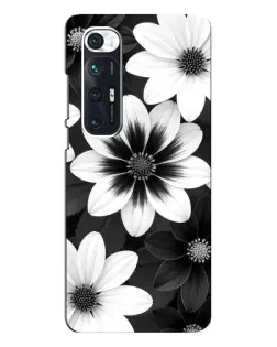 Чехол для Xiaomi Mi 10s с картинкой «Монохромные астры» Чехол для Xiaomi Mi 10s с картинкой «Монохромные астры»