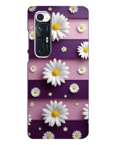 Чехол для Xiaomi Mi 10s с картинкой «Ромашки на фиолетовом» Чехол для Xiaomi Mi 10s с картинкой «Ромашки на фиолетовом»