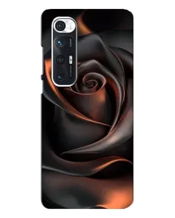 Чехол для Xiaomi Mi 10s с картинкой «Шелковая черная роза» Чехол для Xiaomi Mi 10s с картинкой «Шелковая черная роза»