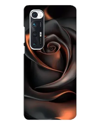 Чехол для Xiaomi Mi 10s с картинкой «Шелковая черная роза» Чехол для Xiaomi Mi 10s с картинкой «Шелковая черная роза»