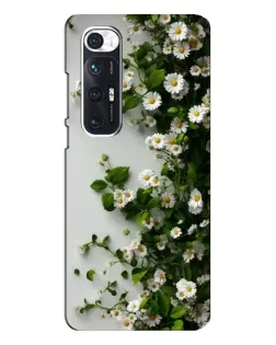 Чехол для Xiaomi Mi 10s с картинкой «Ветка мелких белых цветов» Чехол для Xiaomi Mi 10s с картинкой «Ветка мелких белых цветов»