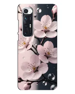 Чехол для Xiaomi Mi 10s с картинкой «Нежная сакура и капли» Чехол для Xiaomi Mi 10s с картинкой «Нежная сакура и капли»
