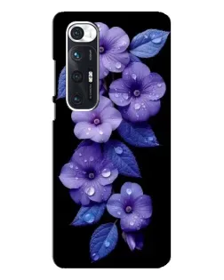 Чехол для Xiaomi Mi 10s с картинкой «Фиолетовые цветы с росою» Чехол для Xiaomi Mi 10s с картинкой «Фиолетовые цветы с росою»