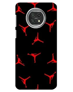 Чехол для Xiaomi Mi 10t Lite с картинкой «Jordan Red Pattern» Чехол для Xiaomi Mi 10t Lite с картинкой «Jordan Red Pattern»