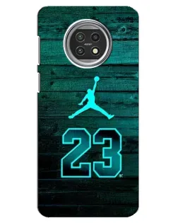Чехол для Xiaomi Mi 10t Lite с картинкой «Jordan Cyan 23» Чехол для Xiaomi Mi 10t Lite с картинкой «Jordan Cyan 23»