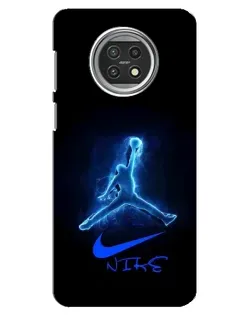 Чехол для Xiaomi Mi 10t Lite с картинкой «Jordan Neon Blue» Чехол для Xiaomi Mi 10t Lite с картинкой «Jordan Neon Blue»