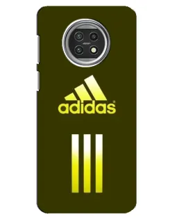 Чехол для Xiaomi Mi 10t Lite с картинкой «Оливковый градиент Adidas»