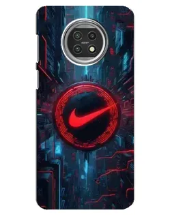Чехол для Xiaomi Mi 10t Lite с картинкой «Техногенный стиль Nike» Чехол для Xiaomi Mi 10t Lite с картинкой «Техногенный стиль Nike»