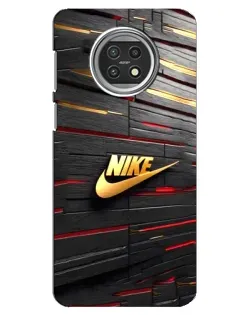 Чехол для Xiaomi Mi 10t Lite с картинкой «Золотой Nike на металле» Чехол для Xiaomi Mi 10t Lite с картинкой «Золотой Nike на металле»