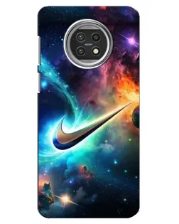 Чехол для Xiaomi Mi 10t Lite с картинкой «Космический Nike Swoosh» Чехол для Xiaomi Mi 10t Lite с картинкой «Космический Nike Swoosh»