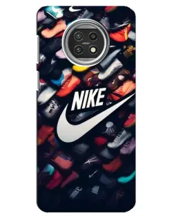 Чехол для Xiaomi Mi 10t Lite с картинкой «Коллекция кроссовок Nike» Чехол для Xiaomi Mi 10t Lite с картинкой «Коллекция кроссовок Nike»