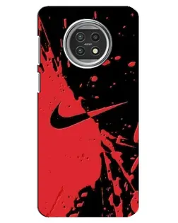 Чехол для Xiaomi Mi 10t Lite с картинкой «Красные брызги Nike» Чехол для Xiaomi Mi 10t Lite с картинкой «Красные брызги Nike»