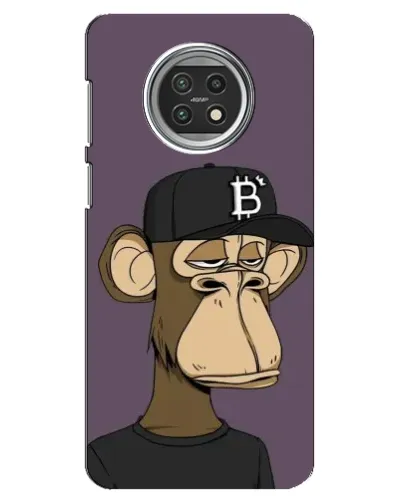 Чехол для Xiaomi Mi 10t Lite с картинкой «Bored Ape в кепке»