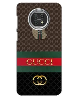 Чехол для Xiaomi Mi 10t Lite с картинкой «Gucci — брендированный десерт» Чехол для Xiaomi Mi 10t Lite с картинкой «Gucci — брендированный десерт»