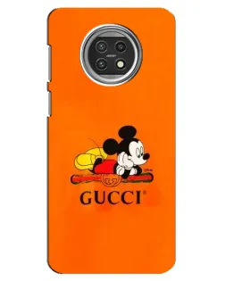Чехол для Xiaomi Mi 10t Lite с картинкой «Микки Маус Gucci — оранж» Чехол для Xiaomi Mi 10t Lite с картинкой «Микки Маус Gucci — оранж»
