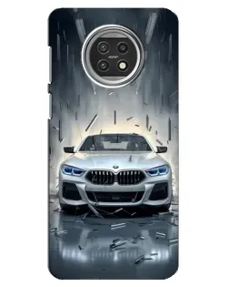 Чехол для Xiaomi Mi 10t Lite с картинкой «BMW в свете фар» Чехол для Xiaomi Mi 10t Lite с картинкой «BMW в свете фар»